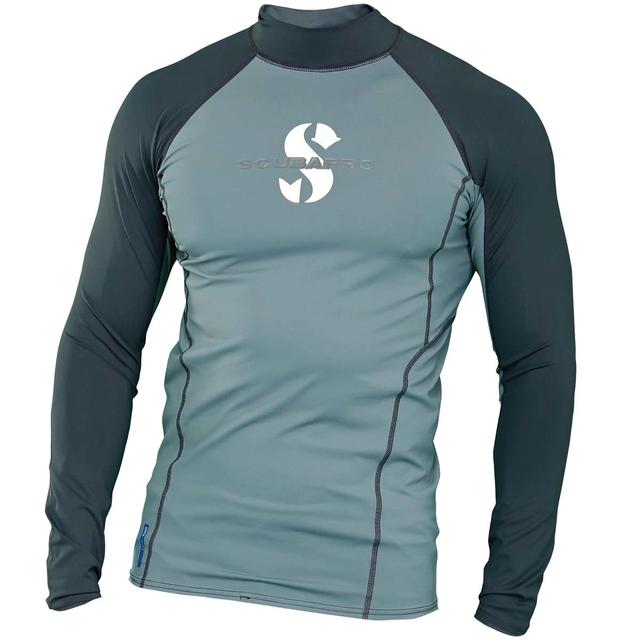 SCUBAPRO - UPF 80 T-Flex Rashguard Langarm, Herren, Graphit, M in Durham NC