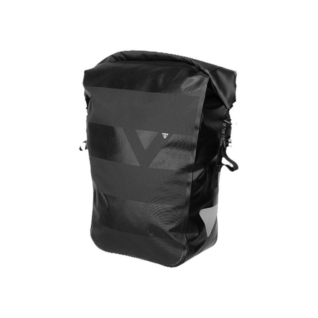 Topeak - Pannier DryBag waterproof panner bag, w/reflective strap and QuickClick Mount, 20L, Black color, one piece in Mishawaka IN