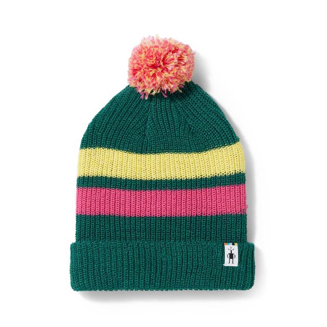 Smartwool - Kid's Stripe Pom Beanie in Huntington Beach CA