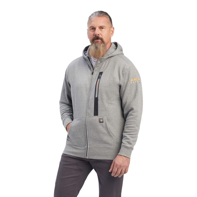 Ariat - Men's Rebar Workman Full Zip Hoodie in St Marys OH