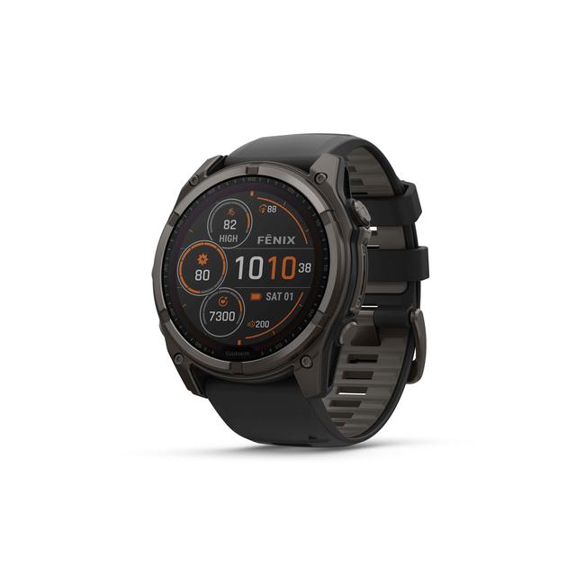 Garmin - fēnix 8X Solar Sapphire Computer