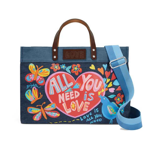 Brighton - All You Need East West Denim Tote