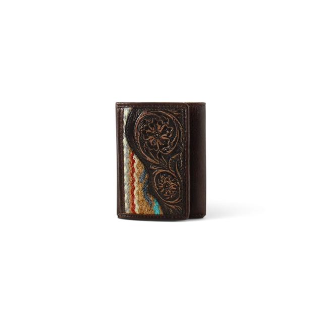 Ariat - Men's Rug Floral Embossed Trifold Wallet in Durham NC