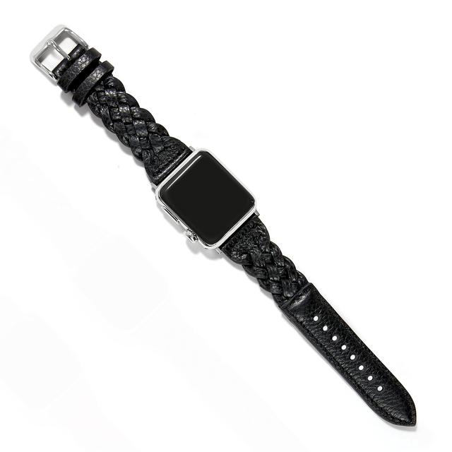 Brighton - Sutton Braided Leather Watch Band in San Diego Texas