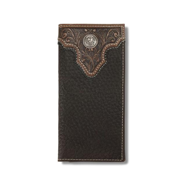 Ariat - Men's Tooled Overlay Rodeo Wallet