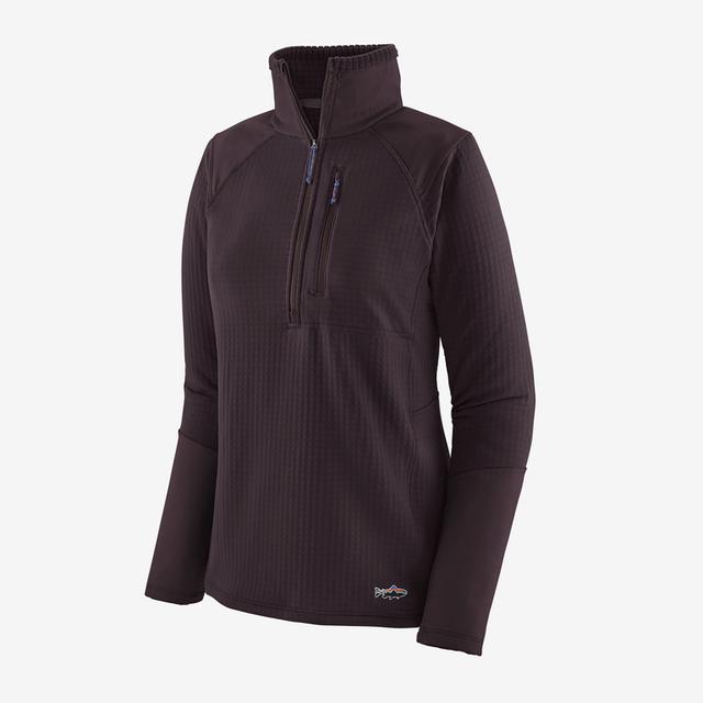 Patagonia - Women's L/S R1 Fitz Roy Trout 1/4 Zip