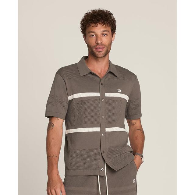 Wilson - Lafayette Button-up Knit Polo