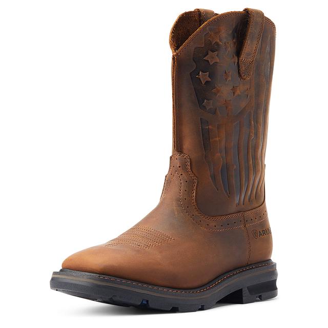 Ariat - Men's Sierra Shock Shield Patriot Work Boot in Durham NC