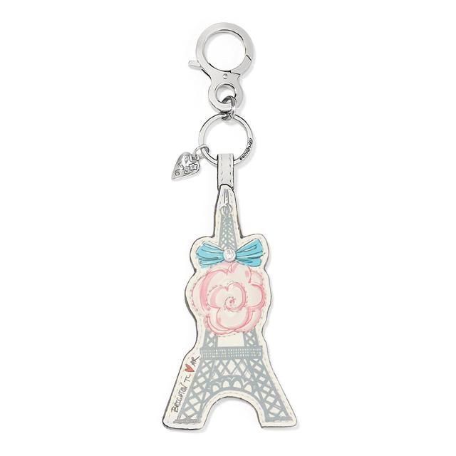 Brighton - Paris Blooms La Tour Eiffel Handbag Fob in Kingston OK