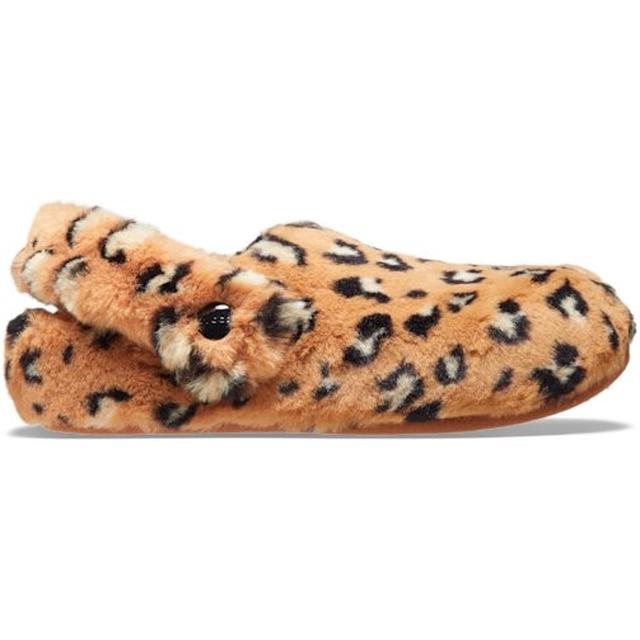 Crocs - Classic Leopard Fur Cozzzy Slipper