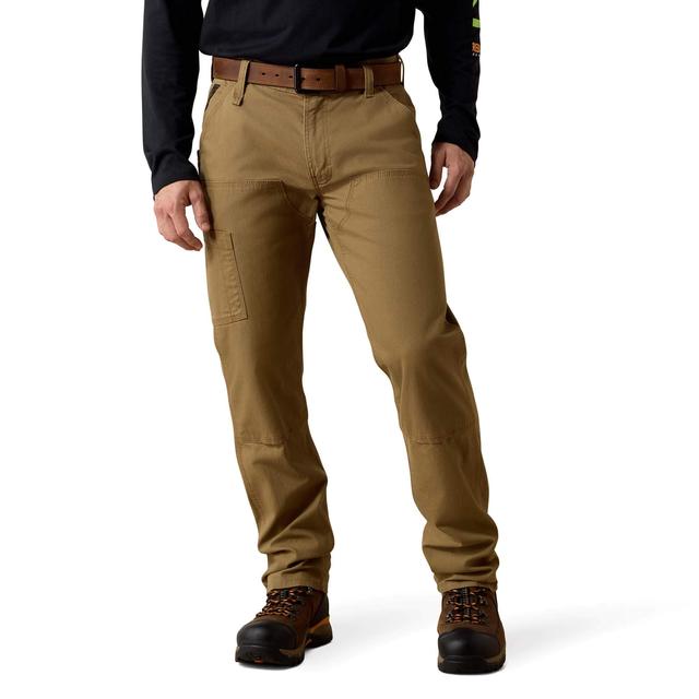 Ariat - Men's Rebar M4 Low Rise DuraStretch Made Tough Double Front Stackable Straight Leg Pant in Cypress TX