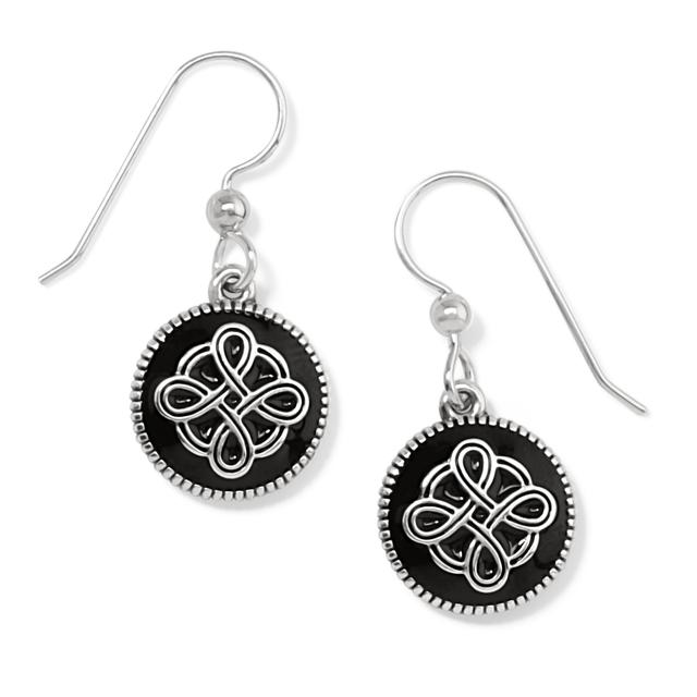 Brighton - Interlok Noir French Wire Earrings in San Diego Texas