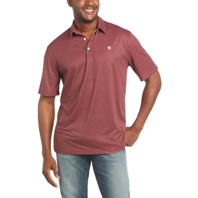 Ariat - Men's Fashion Printed Polo