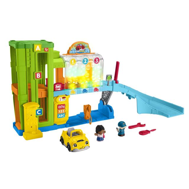 Mattel - Fisher-Price Little People Light-Up Learning Garage