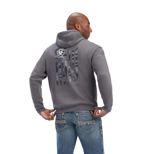 Ariat - Men's Camo Flag Sweatshirt in Rancho Cucamonga CA