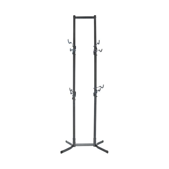 Delta - Four Bike Free-Standing Rack with Basket