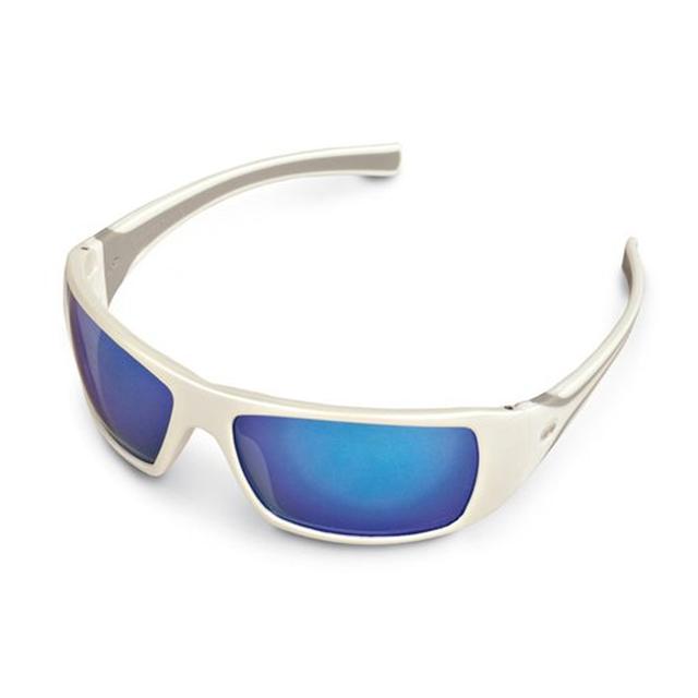 STIHL - White Ice Glasses - Blue Mirror Lens