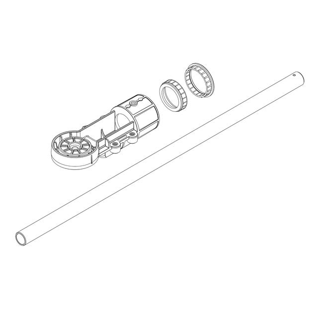 Humminbird - Humminbird MHX ML LT - MEGA Live ICE Multi-Piece Replacement Pole