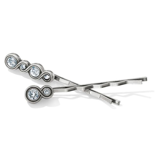 Brighton - Infinity Sparkle Bobby Pin Set in Cisco-TX