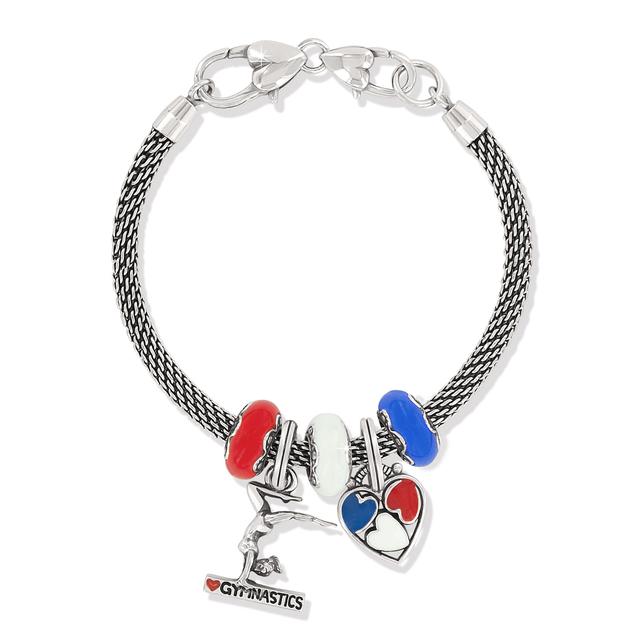 Brighton - Gymastics Love Charm Bracelet in Everett-PA