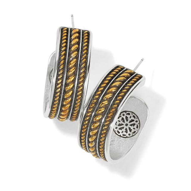 Brighton - Monete Wide Hoop Earrings in san-diego-texas