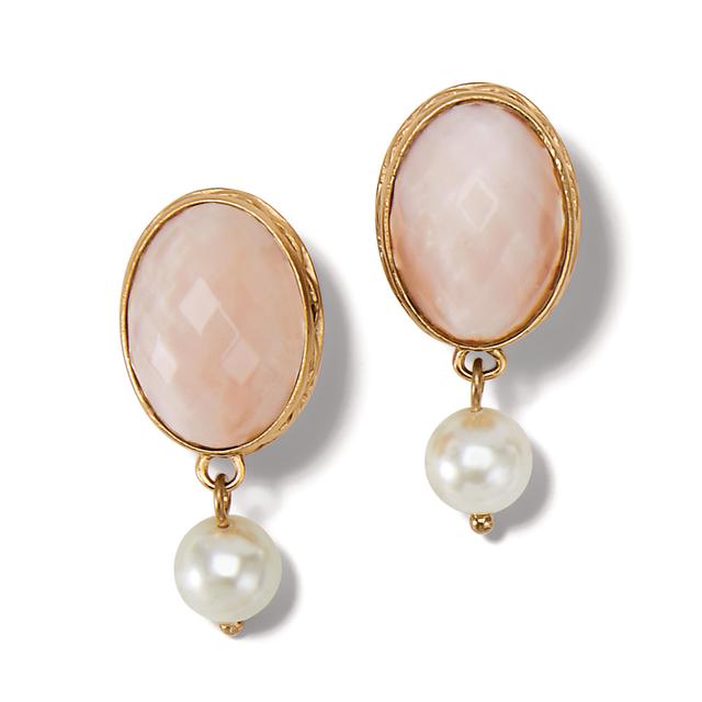 Brighton - Pink Moon Leverback Earrings in Turlock CA