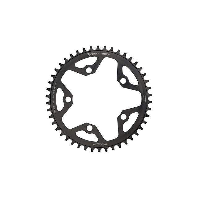 Wolf Tooth Components - Drop-Stop Flattop 110 BCD Chainring