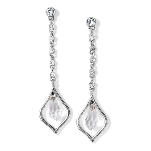 Brighton - Prism light Diamond Petite Post Drop Earrings