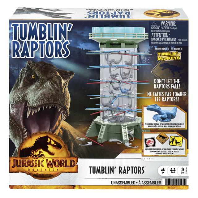Mattel - Tumblin' Raptors Jurassic World Dominion