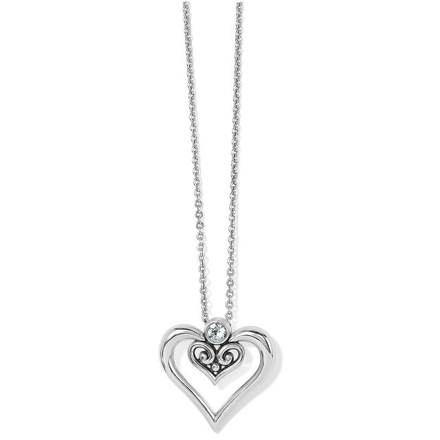 Brighton - Alcazar Duet Heart Necklace