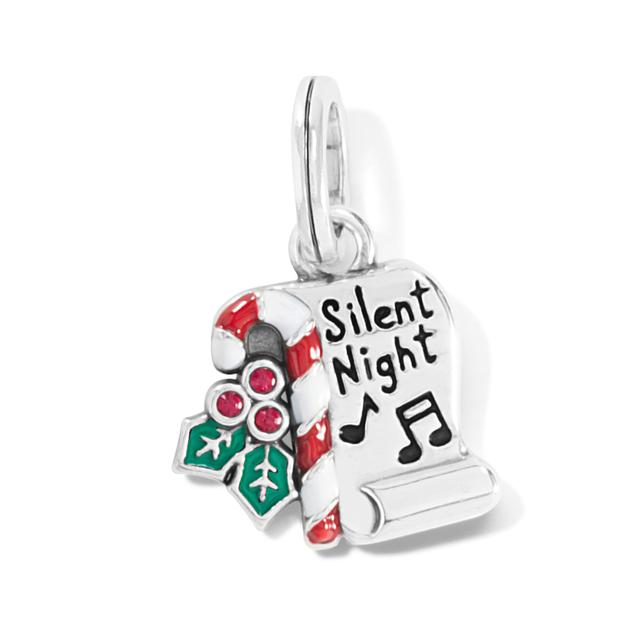 Brighton - Silent Night Scroll Charm