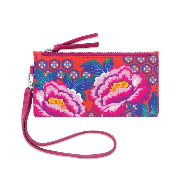 Brighton - Kyoto In Bloom Card Pouch in Cisco TX