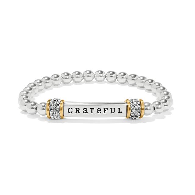 Brighton - Meridian Grateful Two Tone Stretch Bracelet in Crooksville OH