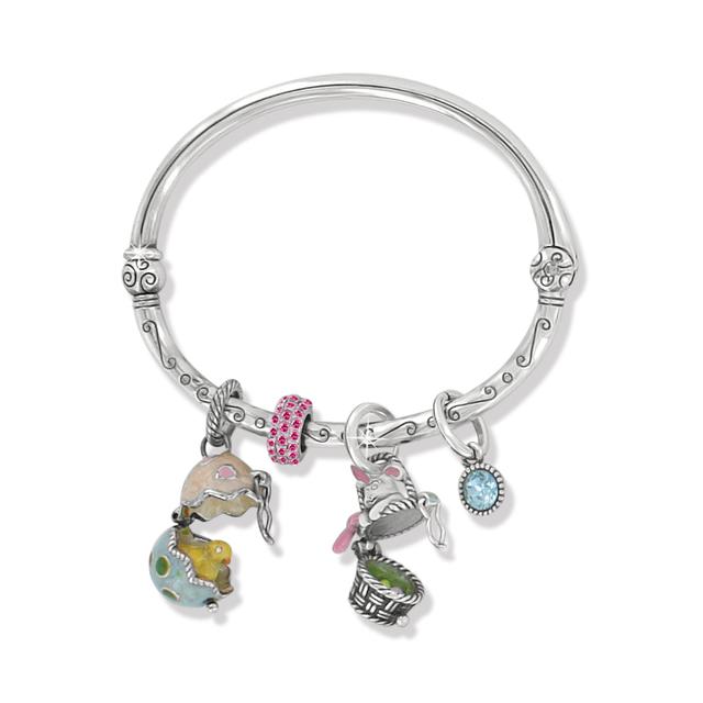 Brighton - Bunny Basket Charm Bracelet in Cisco TX