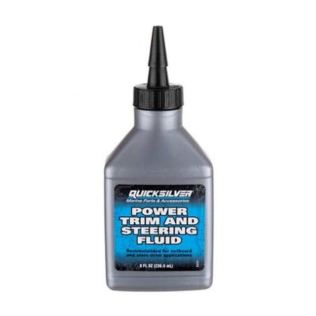 Mercury Marine - Quicksilver 858074Q01 Power Trim and Steering Fluid, 8 oz in Spring TX