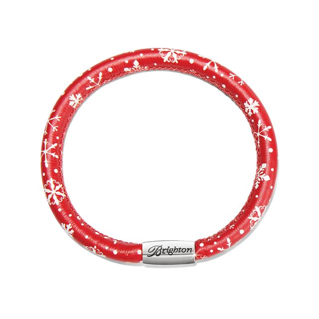 Brighton - Festive Snowflakes Woodstock Bracelet