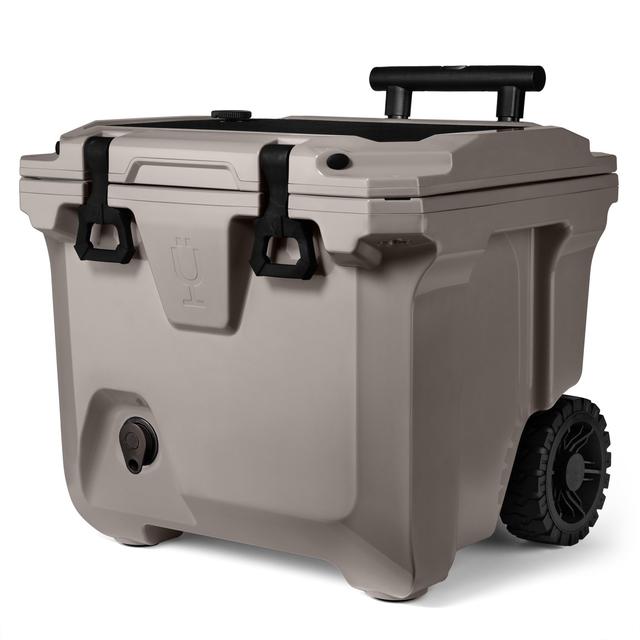BrüMate - BruTank 35-Quart Rolling Cooler | Mocha