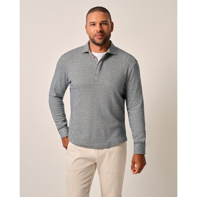 Johnnie-O - Mens Middleton Cotton Stretch Flannel Pullover