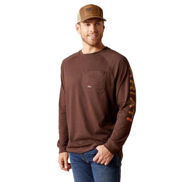 Ariat - Mens Rebar Cotton Strong Graphic T-Shirt