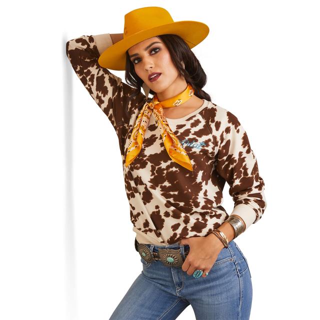 Ariat - Women's Real Hide Crew Sweatshirt in Raleigh NC