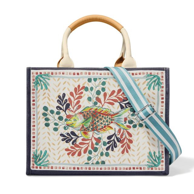 Brighton - Happy Fish Medium Tote