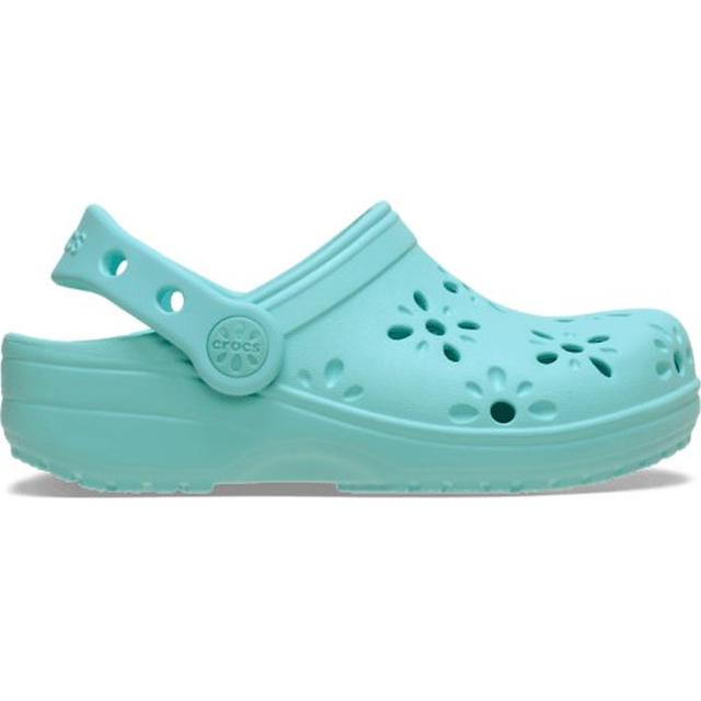 Crocs - Toddler Classic Floral Cut-Out Clog in Tupelo MS