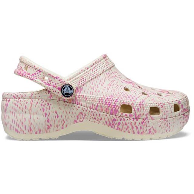 Crocs - Women's Classic Platform Snake Print Clog