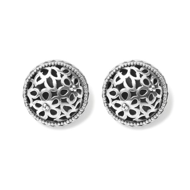 Brighton - Bali Lacy Daisy Clip Earrings in Cambria CA