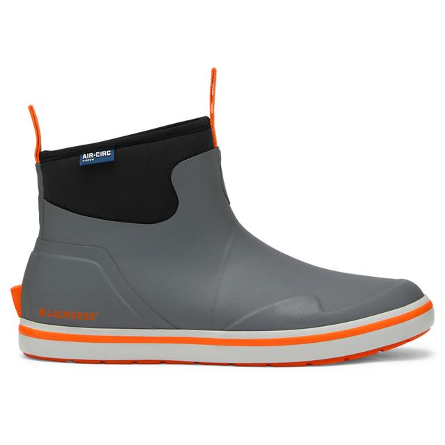 LaCrosse - Alpha Deck Boot 6" Gray/Orange