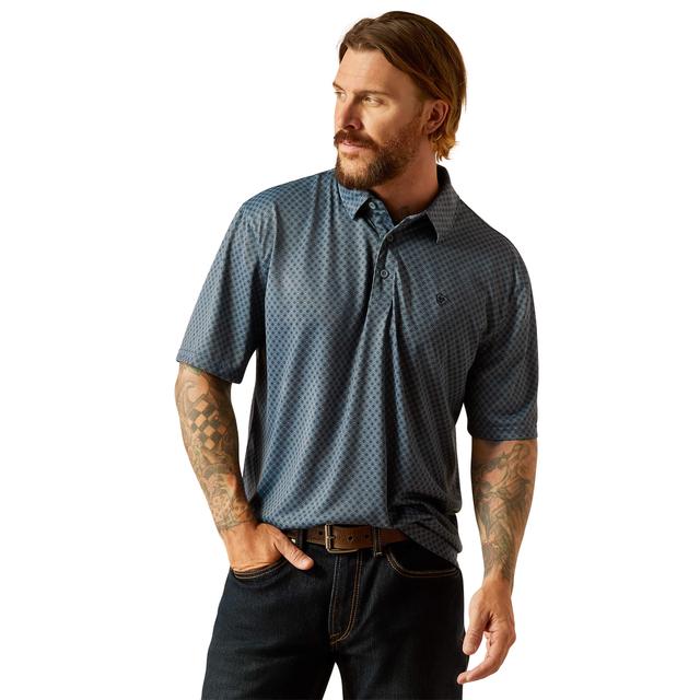 Ariat - Men's All Over Print Polo