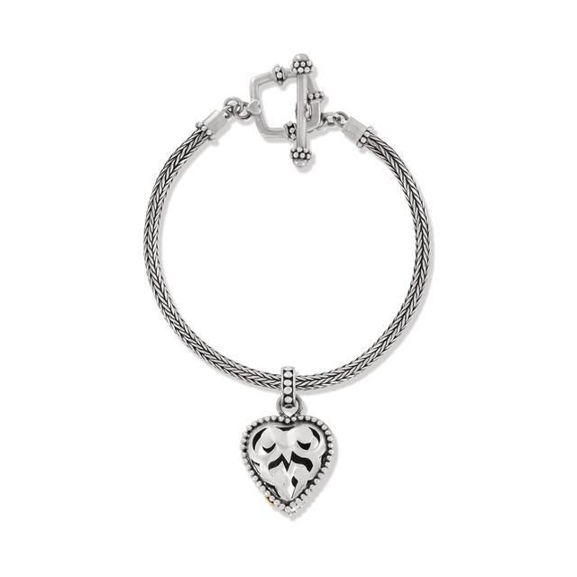 Brighton - Scroll Heart Bracelet in Alma MI