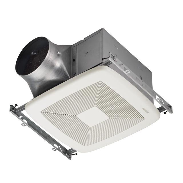 Broan-NuTone - ULTRA GREEN ZB Series 80 CFM Multi-Speed Ceiling Bathroom Exhaust Fan, ENERGY STAR Certified in Chinle Arizona