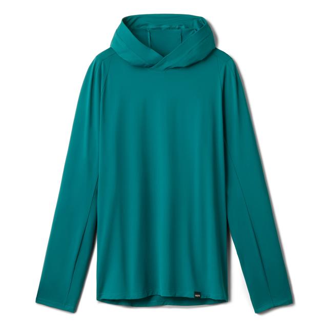 YETI - Hooded Ultra Lightweight Sunshirt-Teal-XS in South Sioux City NE