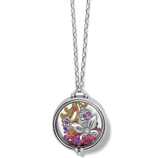 Brighton - Flower Duet Shaker Necklace in Alma-MI